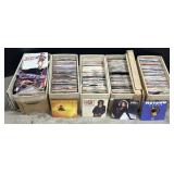 Collection of 45-RPM Records.