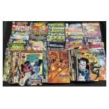 Dc Comics & Marvel, Spiderman, Batman Comic Books.