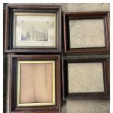 Vintage Frames & B&W Photo Of Tulpehocken Church.