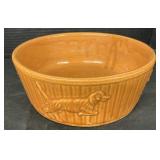 RRP Co. Roseville Pottery Dog Bowl.
