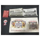 Reading Indians Baseball Photos, Pins, Cigar