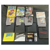 Nintendo NES Games W/ Boxes and Instructions.
