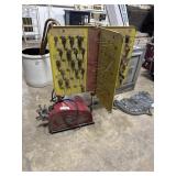 Vtg Locksmith Key Cutter & Blanks.