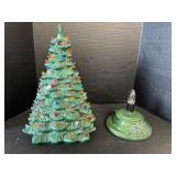 Lighted Ceramic Christmas Tree.
