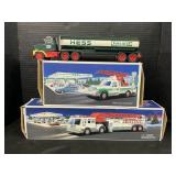 Hess Trucks & Bank.