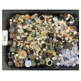 Lot Of Vintage Buttons.