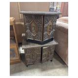 Spanish Mediterranean Style End Tables.