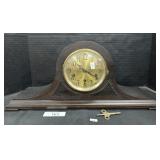 Vintage Seth Thomas Wooden Cased Mantel Clock