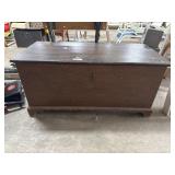 Dovetailed Smoked Decorated Chest.
