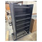 Rolling Wire Storage Rack.