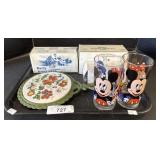 Still Banks, Mickey Mouse Character Glasses, Folk