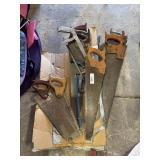 Vtg Hand Saws.
