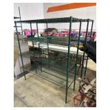 (2) Wire Shelves.