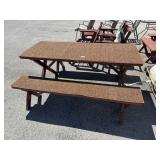 6ft Wooden Picnic Table.