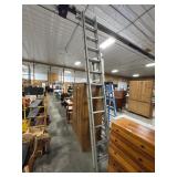 24ft Aluminum Extension Ladder.
