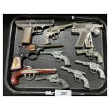 Cap Guns, Hubley, Super-Numatic, Hubertus Air Gun.