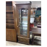 French Country Style Curio Cabinet.