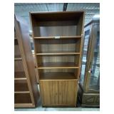 Vtg Danish Modern Style Bookcase.