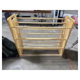White Birch Shoe/Book/Media Rack.