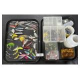 Fishing Lures, Sinkers, Fishing Flies & Organizers