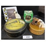 Victor Dog Souvenir Tins, Frames, Ornaments.