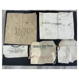 Vintage Sacks, Allentown Cement, Lumber Apron.
