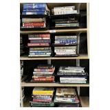 Civil War, WWII, Military & Fishing Books.