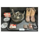 Marlboro Ashtray, Lighter Cases, Hood Rain Boots.