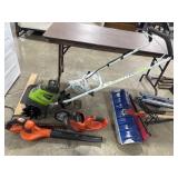 Black & Decker Blower & Hedge Trimmer, GreenWorks