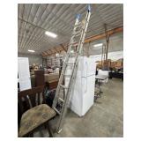 18ft Aluminum Extension Ladder.