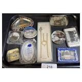 Lot Of War Themed Paper Weights, Keychain.