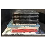 Lot Of War, Military, & Aircraft Books.