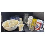 Lot Of Beer Adv., Tom & Jerry Glasses & Mugs.
