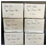 Large Lot Of Topps Sports Trading Cards.