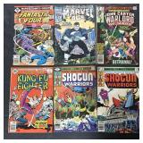 Vintage Comic Books, 5 Marvel & 1 DC.