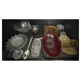 Vintage Clear & Colored EPAG Glassware