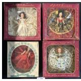 3 Debby Manufacturing Co & 1 Lucky Doll Dolls.
