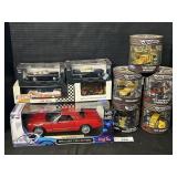 10 Various Die Cast Cars, HotWheels, NewRay,