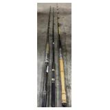 (3) Fishing Rods.
