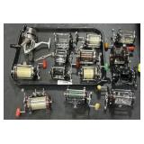 Open Face & Level Wind Fishing Reels.