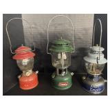 3 Coleman Lanterns.