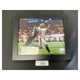 Autographed Emeka Egbuka Framed Photograph.
