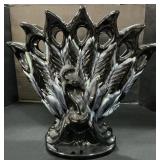 Royal Haeger Peacock Vase.