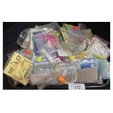 Large Lot Of Fishing Lures & Hooks.