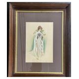 Signed Early 20th C. Watercolor & Gouache