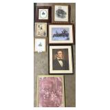 Abe Lincoln, Jackson, Lee Civil War Portraits.