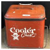 Vintage Eskimo Cooler Chest.