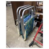 (3) Folding Lawn Chairs.