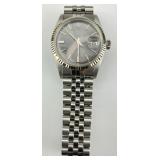 Fine Authentic Rolex DateJust 36MM Watch.