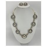 3pc Heavy Sterling Silver Yellowhorse Jewelry.